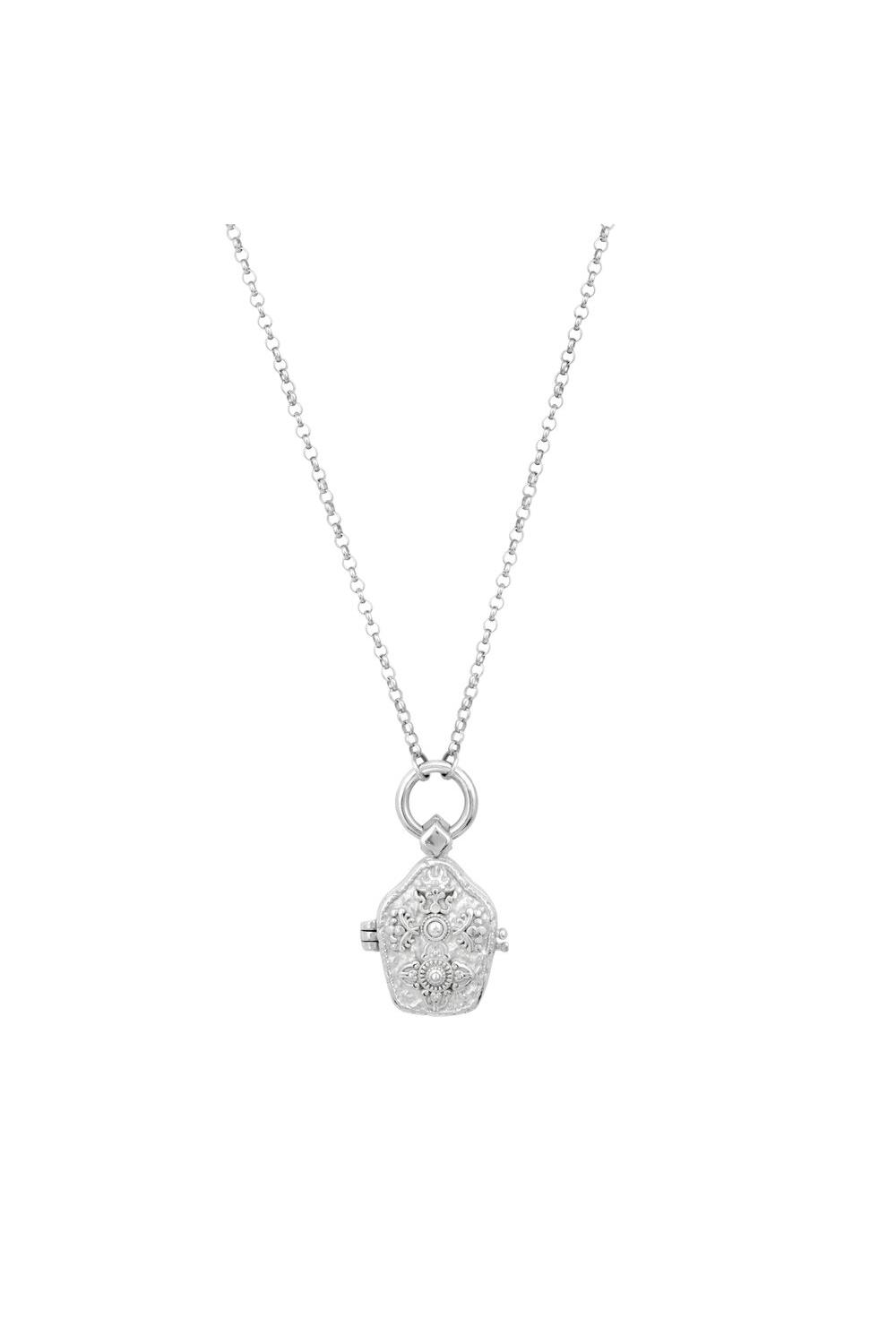 Loft and Daughter  Medaillon Goddelijk Beschermd Zilver