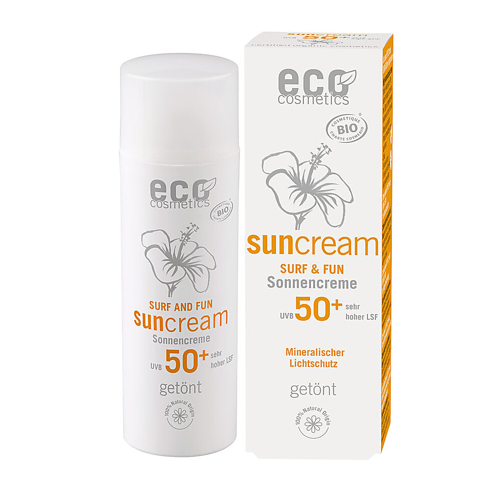Eco Cosmetics Zonnecreme SPF 50 Surf & Fun
