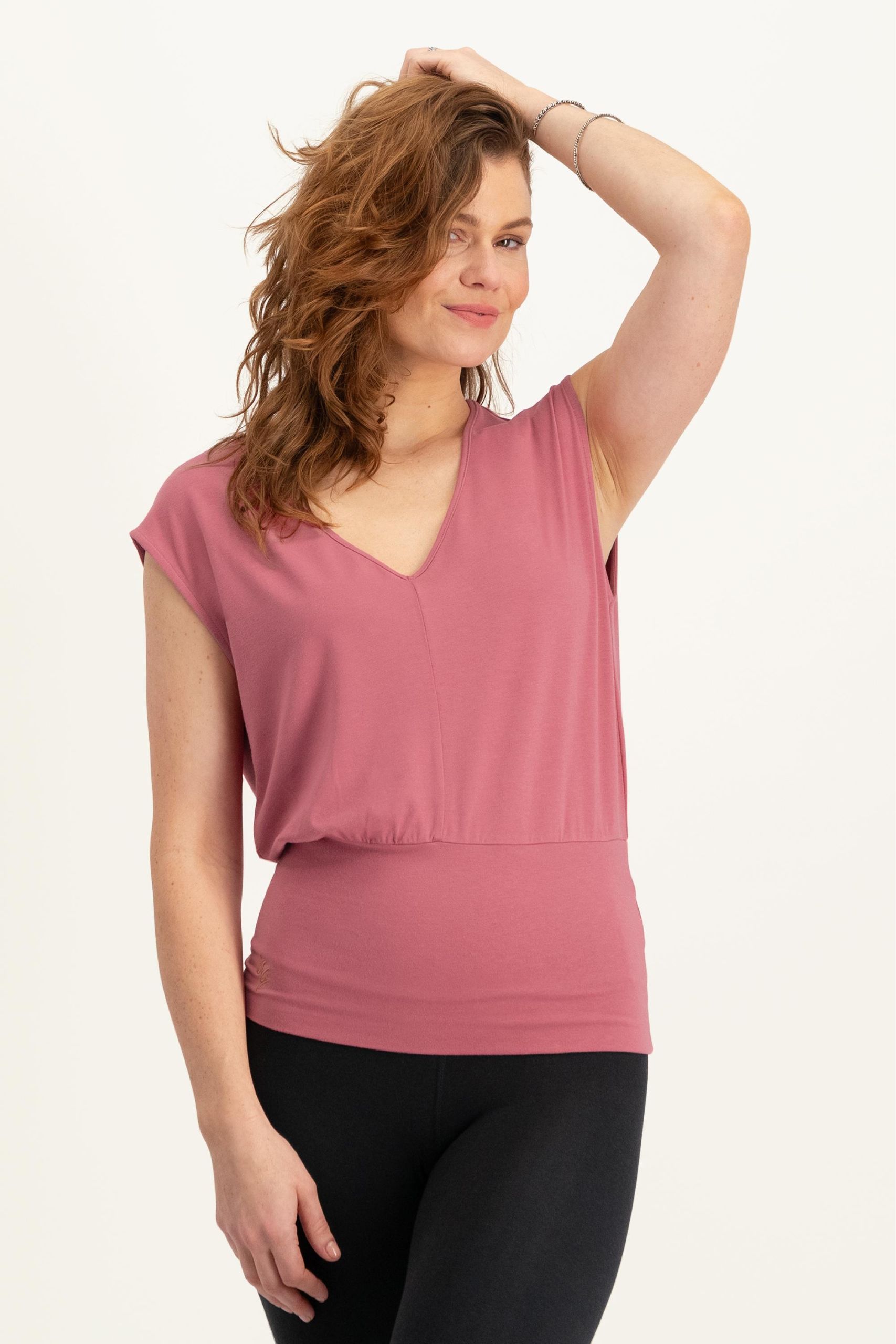 Mula Yoga top – Hibiscus