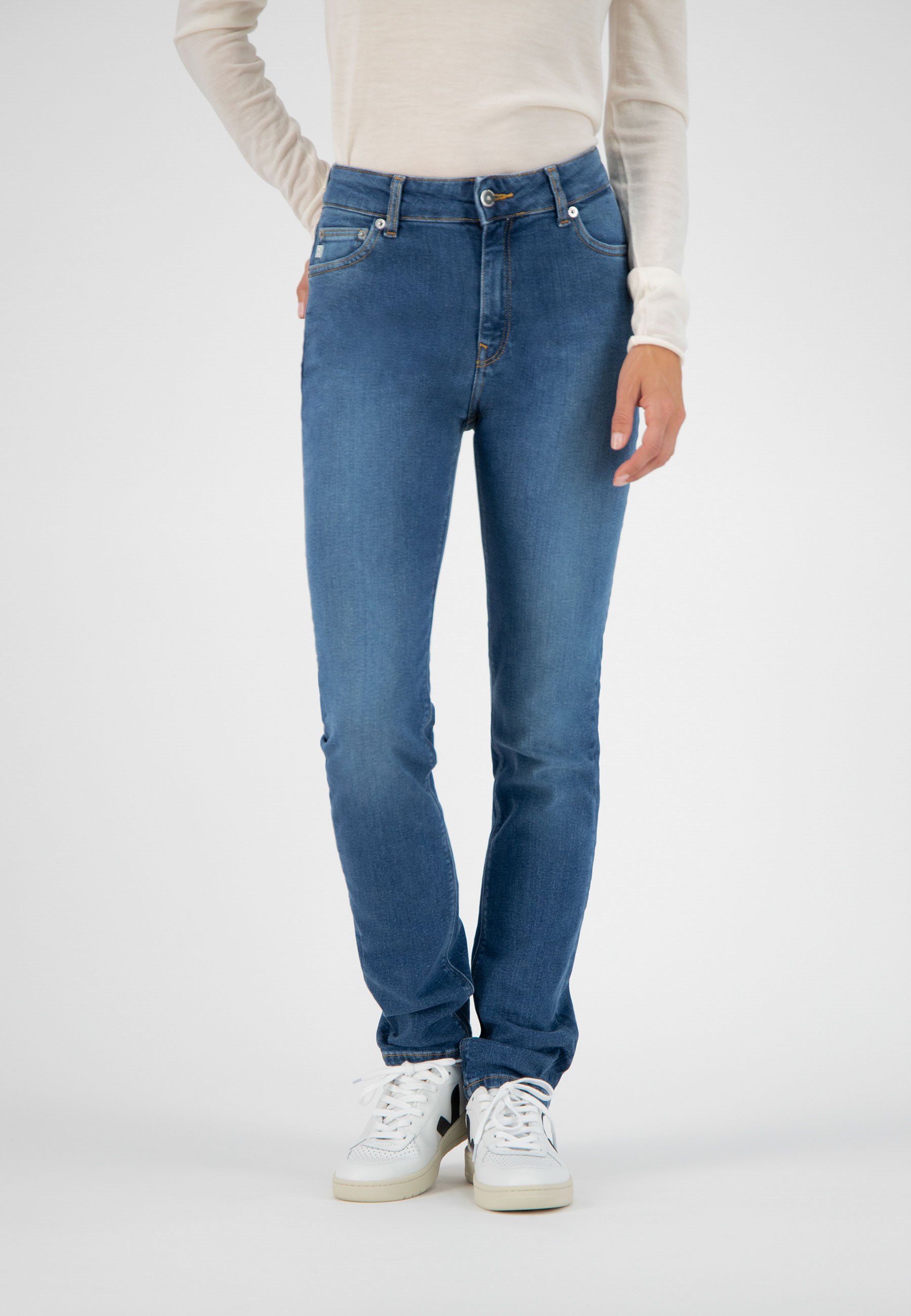 MUD Jeans  Jeans Regular Swan Blauw
