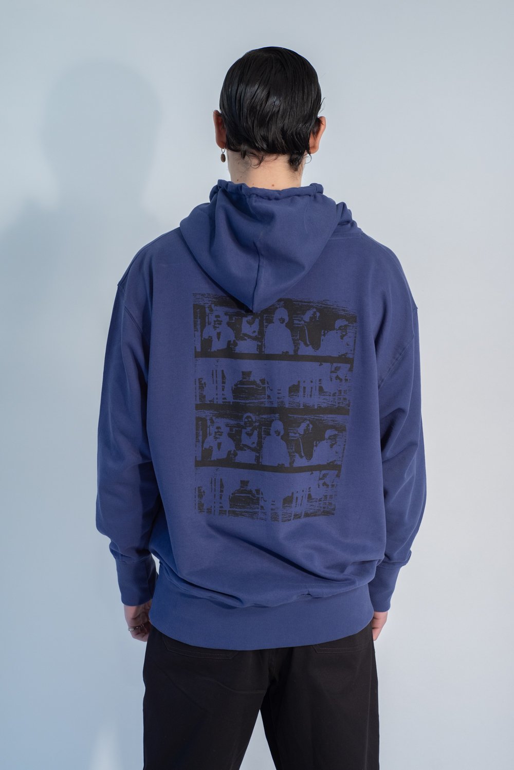 KABOOSH mannen vegan Hoodie Breakfast Unisex Donkerblauw