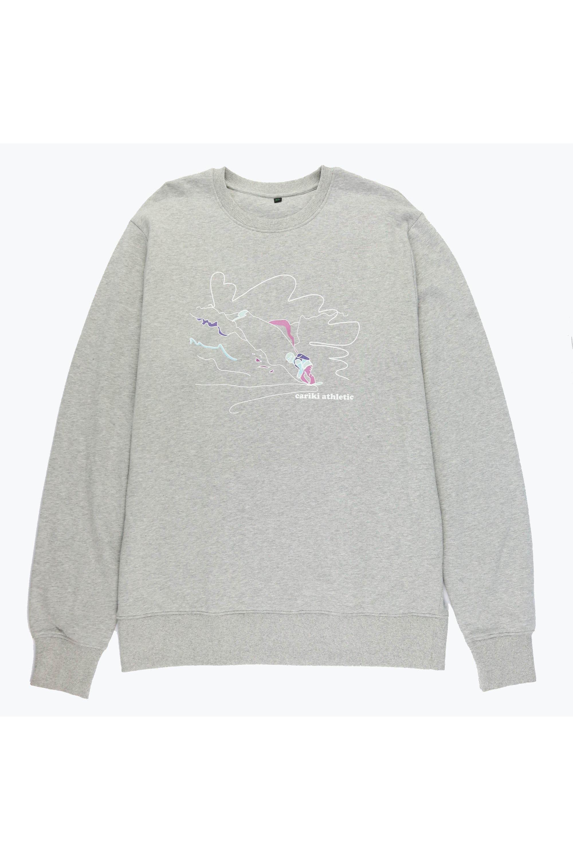 Cariki  Sweatshirt Snowboard Grijs