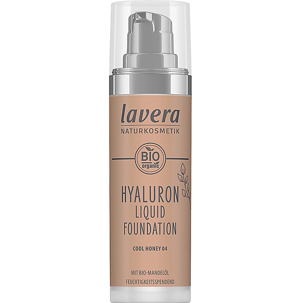 Lavera Hyaluron Liquid Foundation Cool Honey Honey Beige
