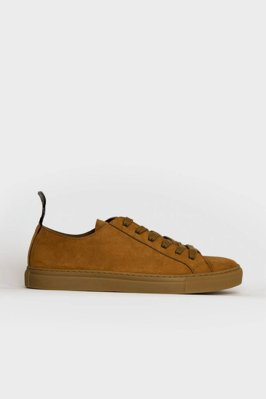 Good Guys Don't Wear Leather mannen vegan Sneaker Samo Mosterd