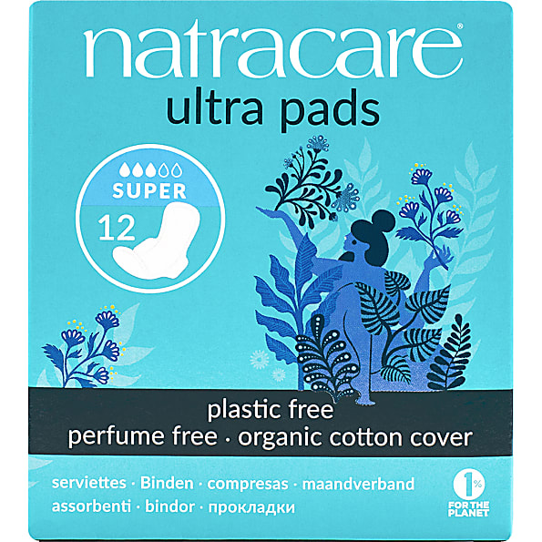 Natracare Maandverband Ultra Super Super with Wings 12