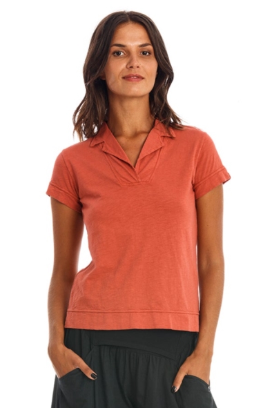 RAVENS VIEW IBIZA  Poloshirt Alexa Earth Rood
