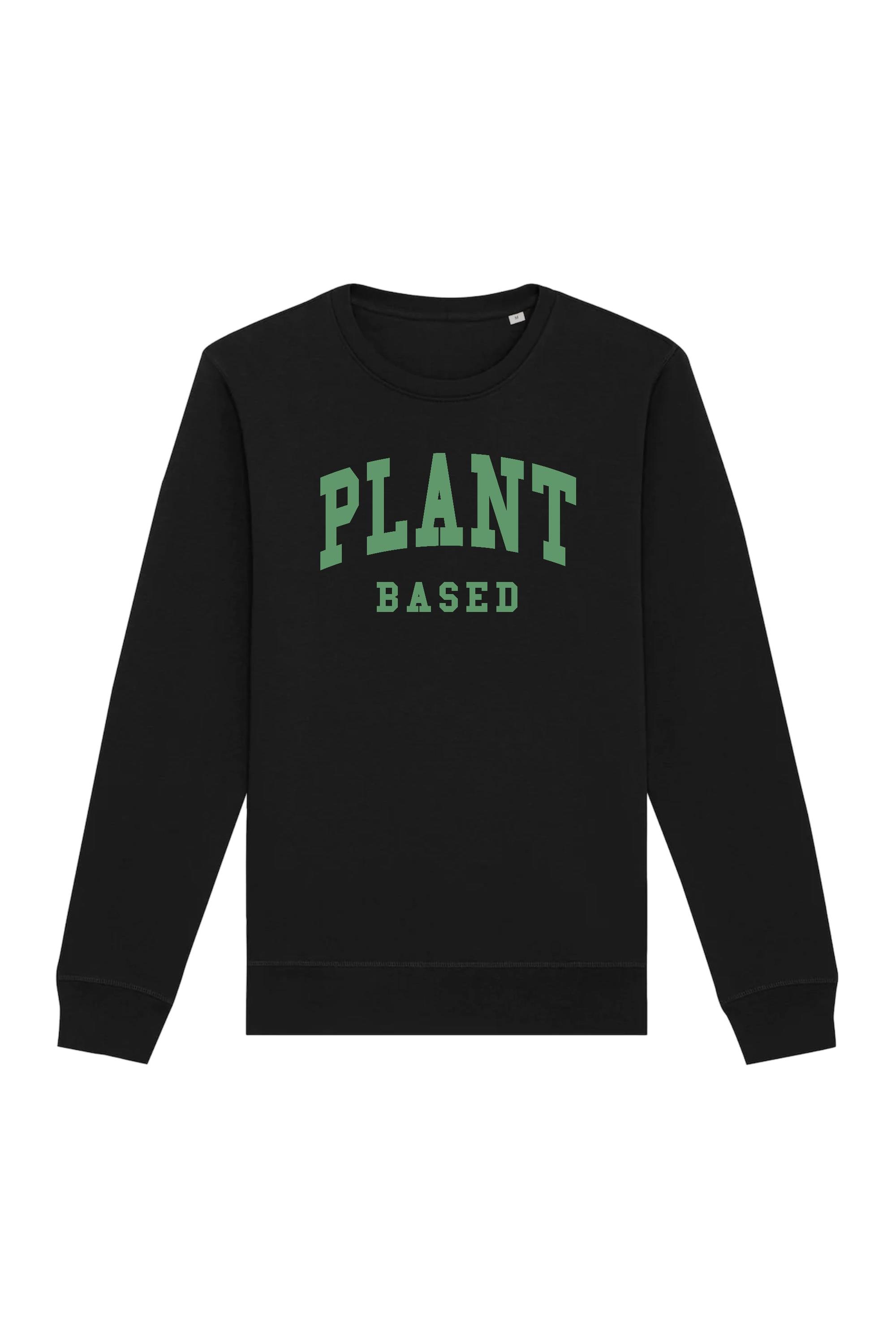 Oat Milk Club  Sweatshirt Plant Based Zwart