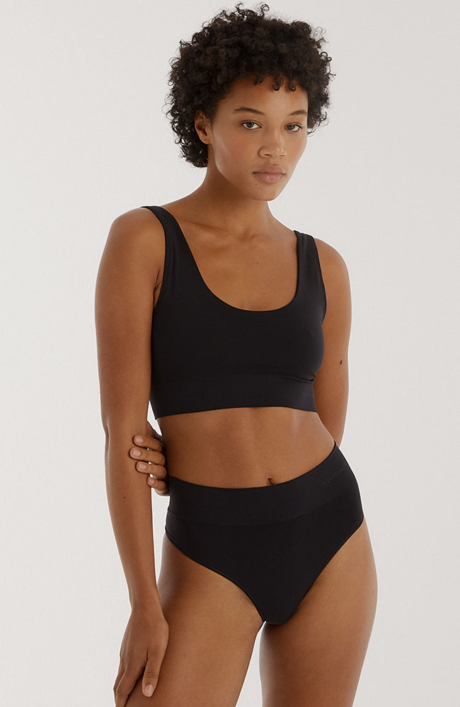 Smooth bralette black
