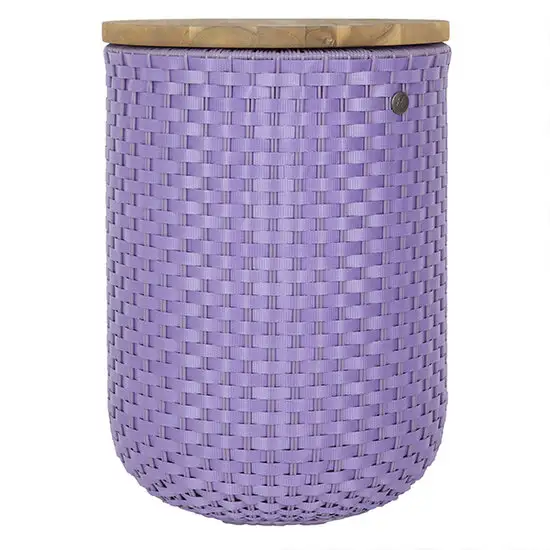 Handed By Basket Halo Sit, hoge rPET mand - Dark Lilac