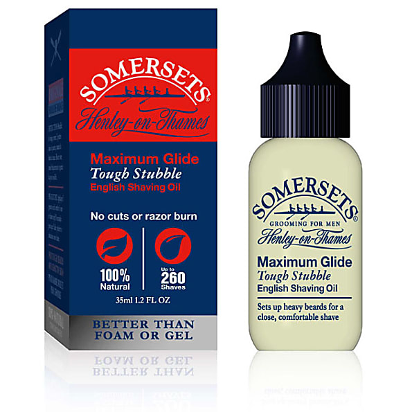 Somersets Maxi Glide Zware Baard Scheerolie - 35ml