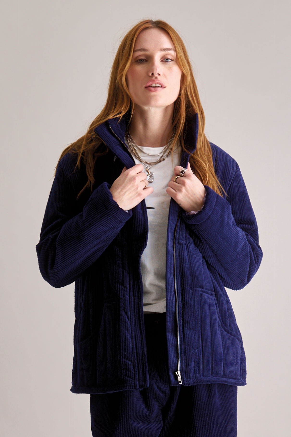 KOMODO  Jas Georgia Cord Navy