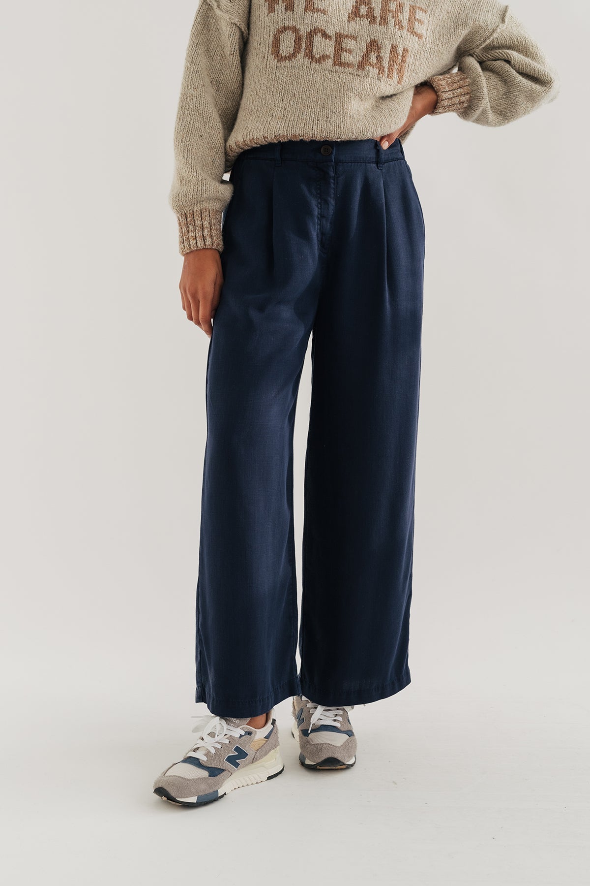 TWOTHIRDS  Broek Nanpu Blue Night