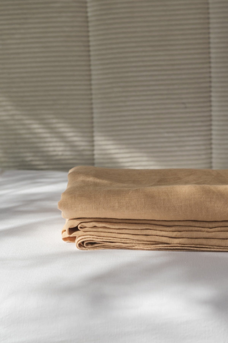 AmourLinen  Platte Mosterd