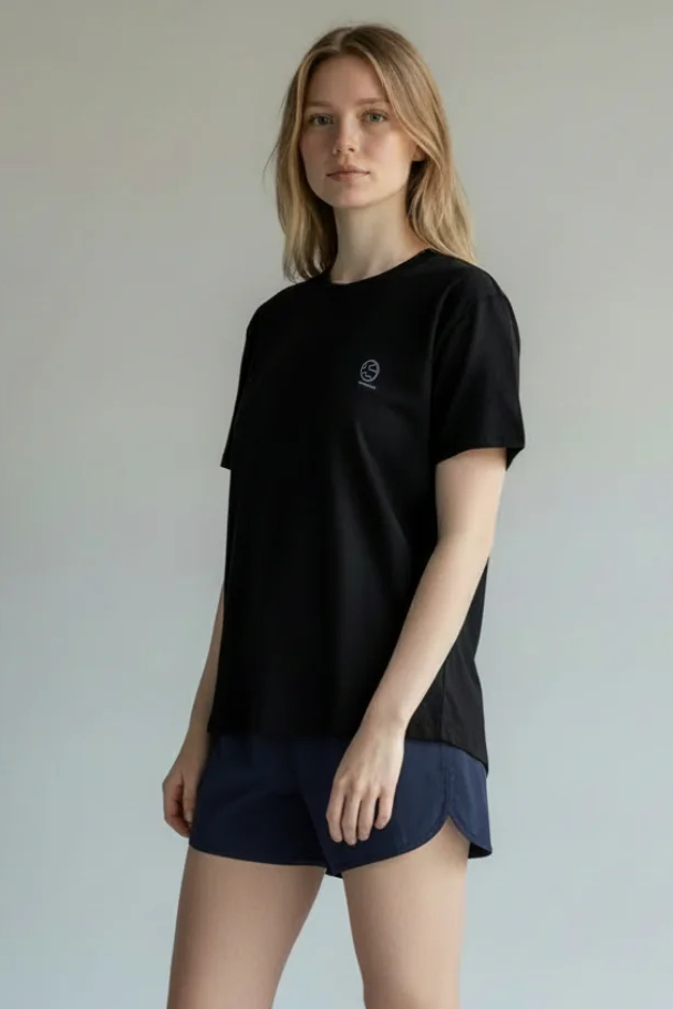 Underscored  T-Shirt Ashdown Gitzwart