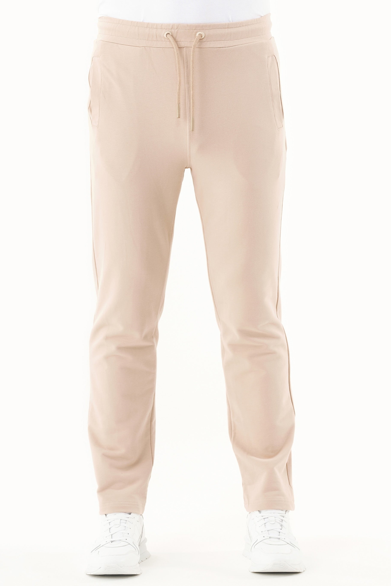ORGANICATION mannen vegan Biologische Joggingbroek Beige