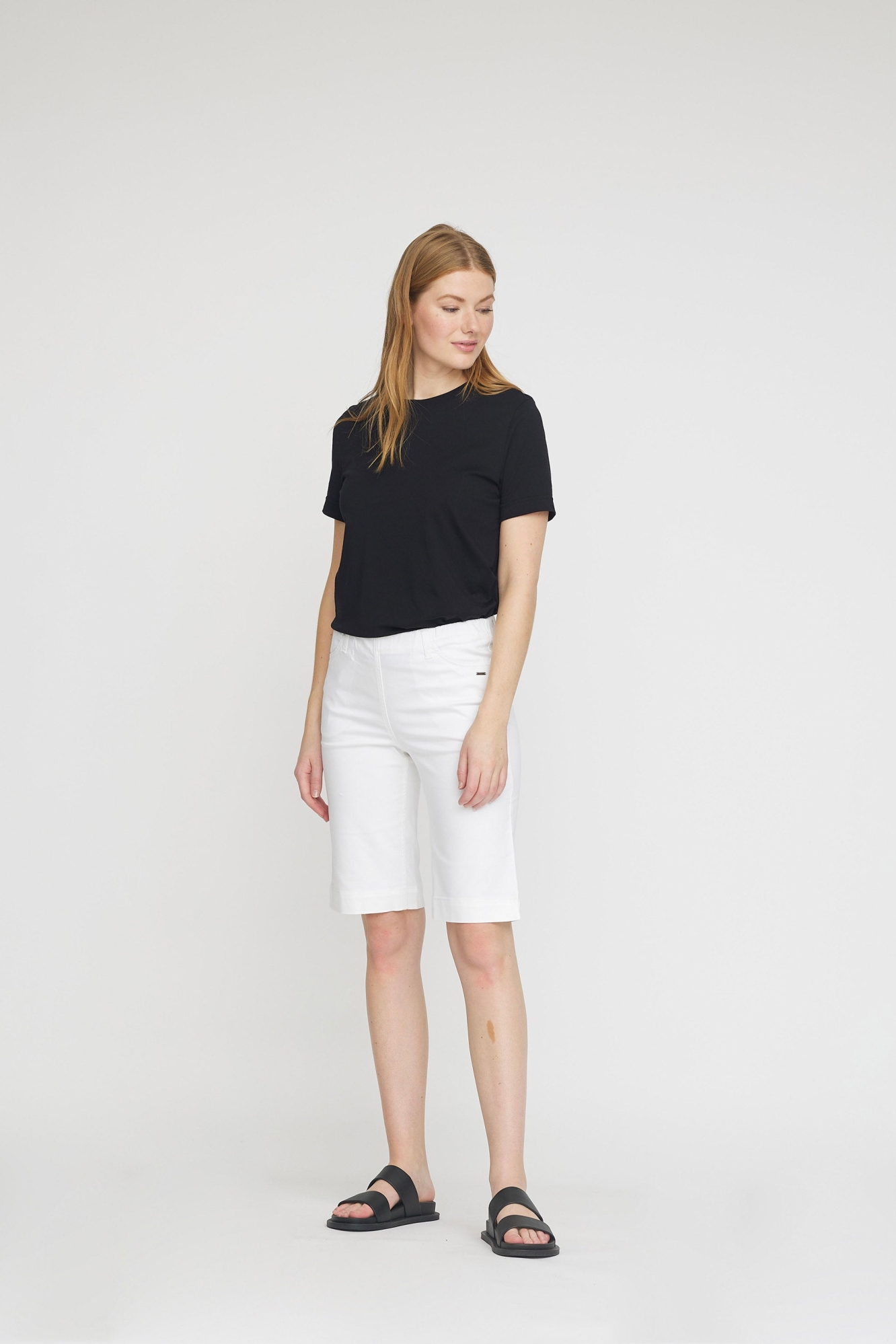 LAURIE  Korte Broek Kelly Regular Wit