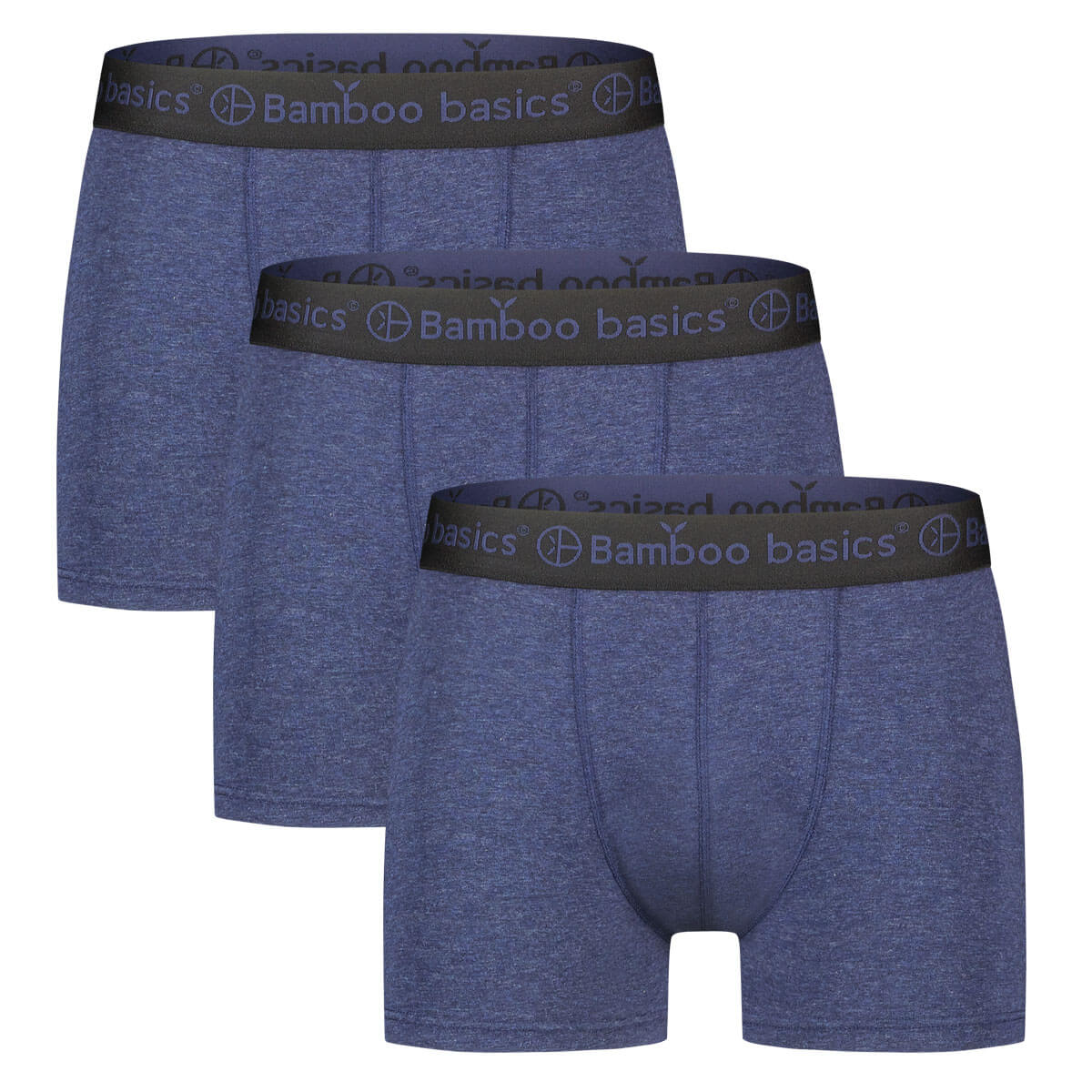 Trunk Boxershorts Liam (3-pack) - Blue Melange
