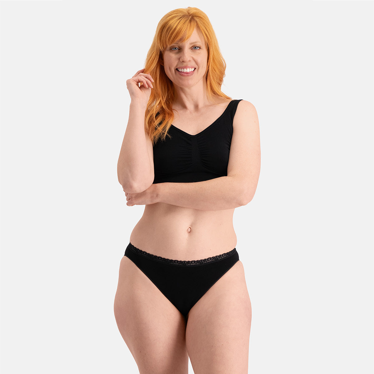 Seamless Slips Lucy (3-pack) - Zwart