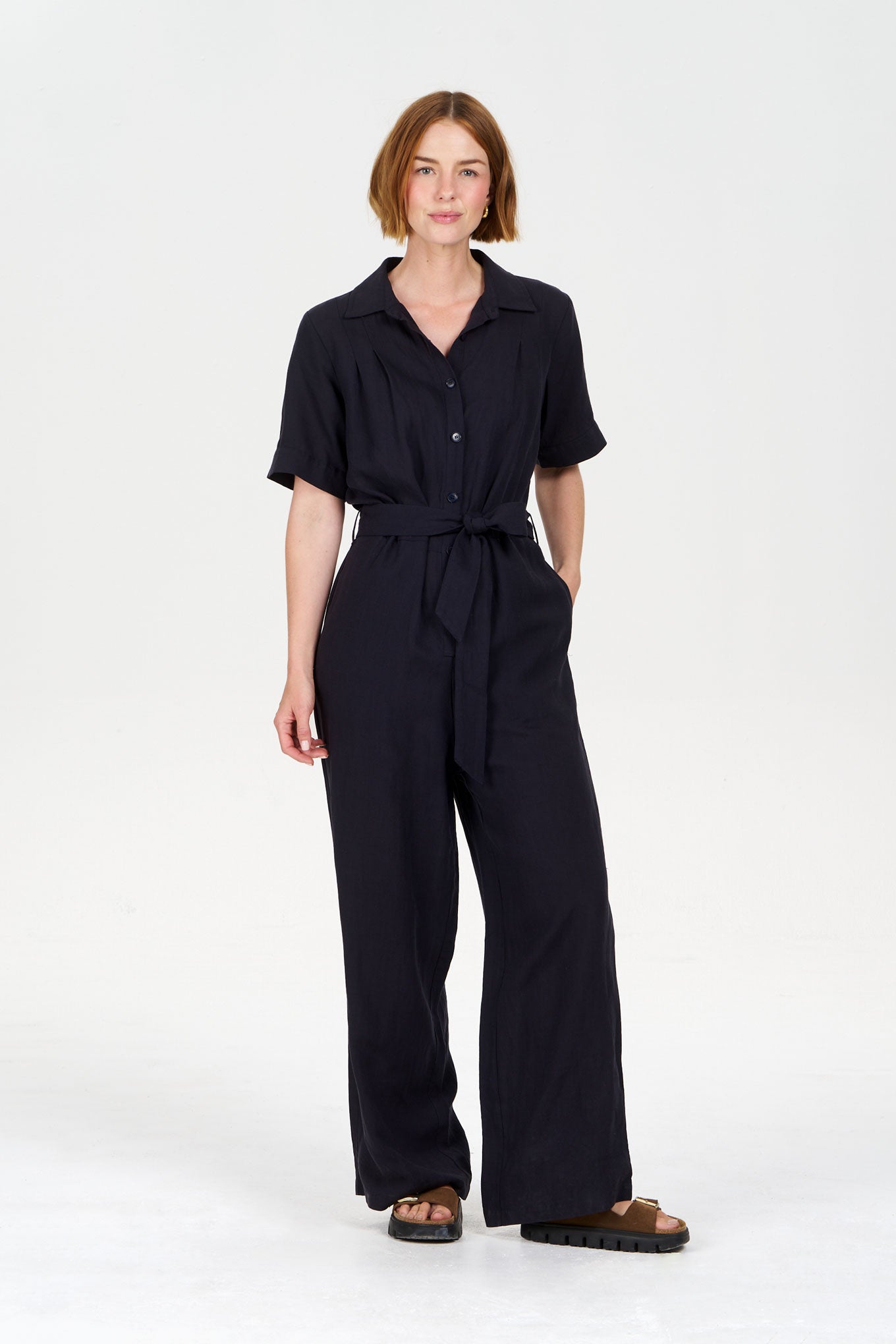 KOMODO  Jumpsuit Amarie Marineblauw