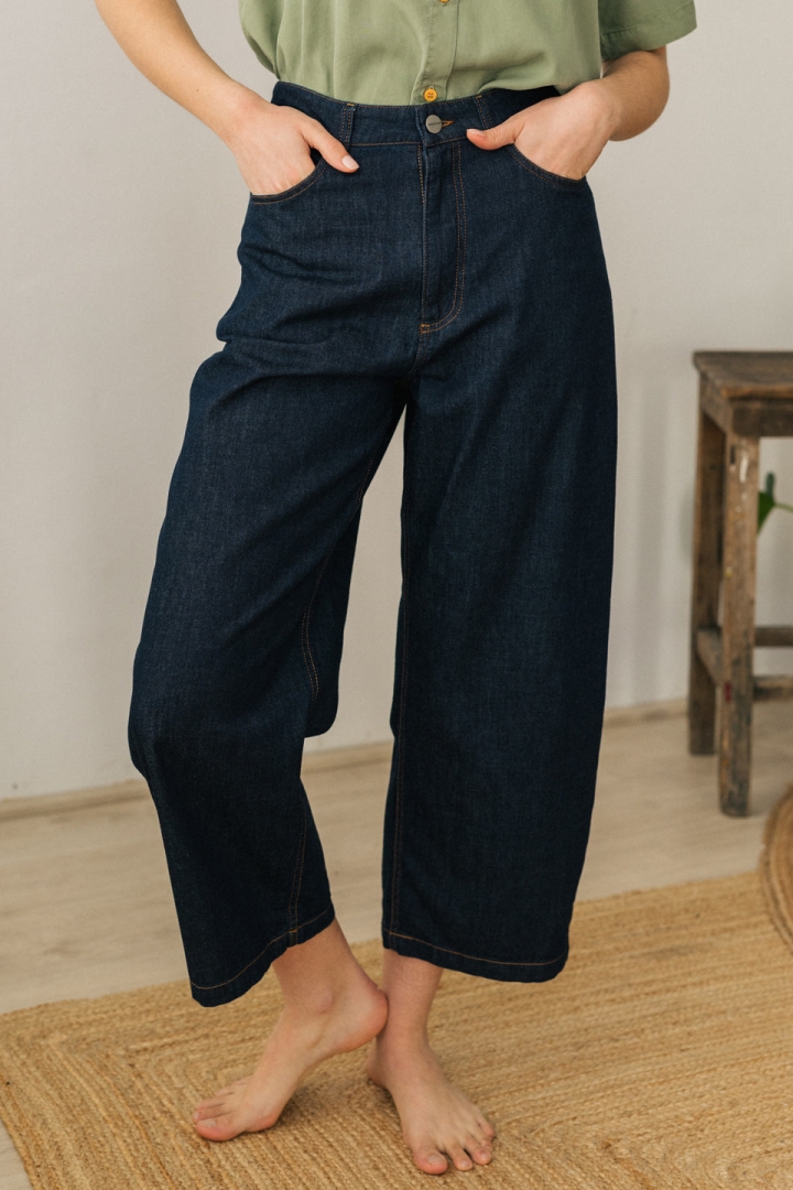 TWOTHIRDS  Karri Jeans In Donkerblauw