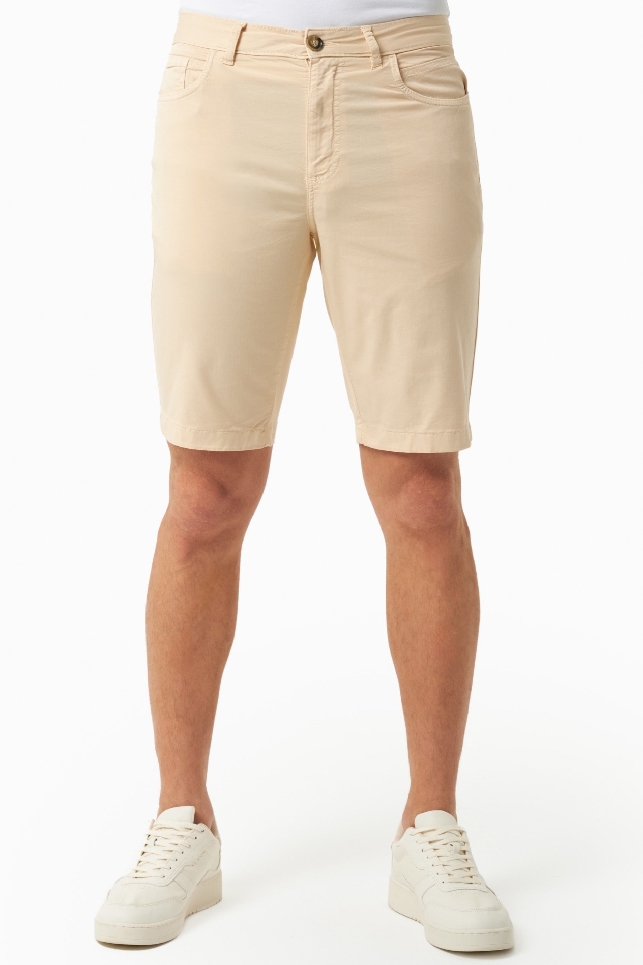 ORGANICATION mannen vegan Shorts Regular Fit Beige