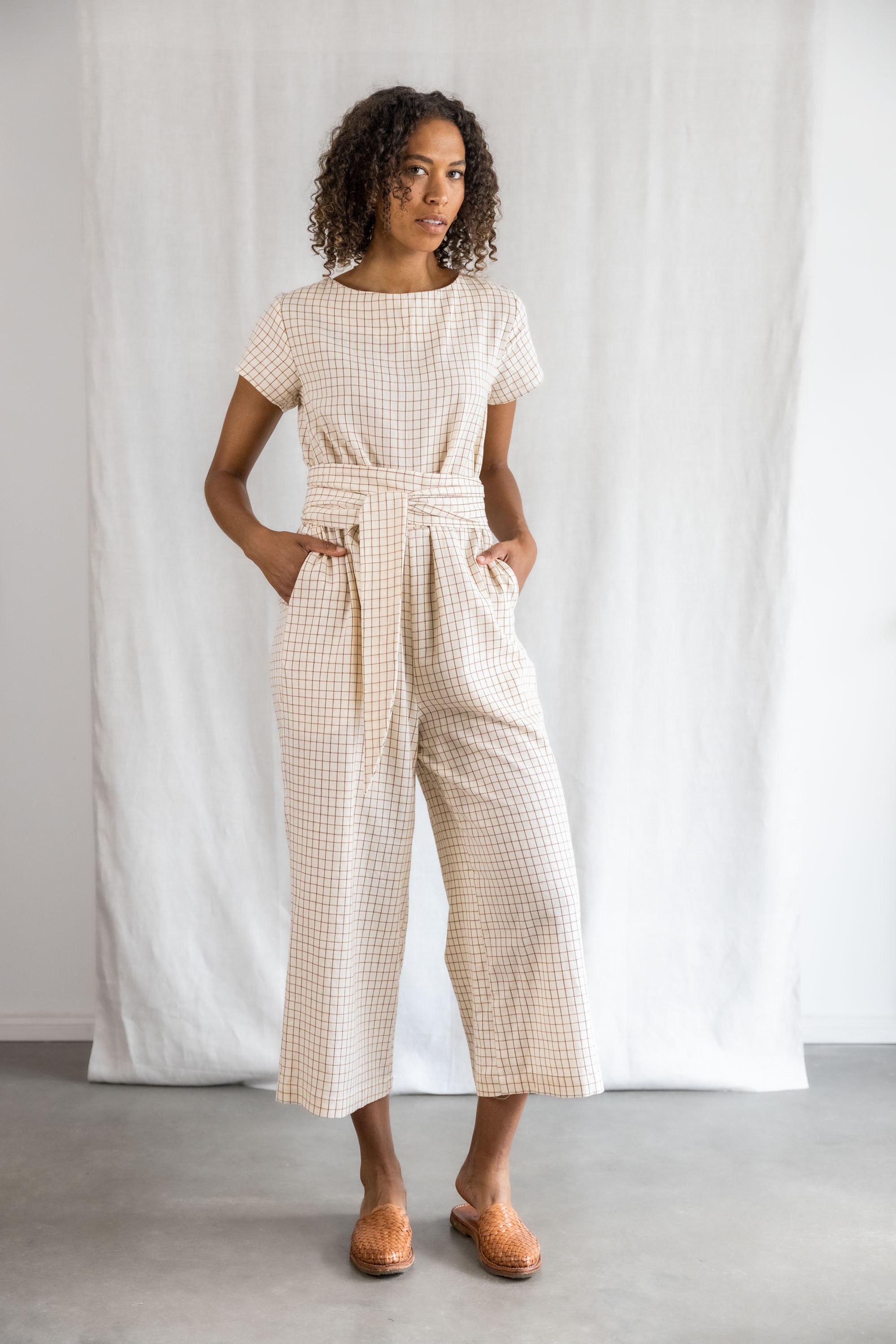Jyoti - Fair Works  Jumpsuit Nirav Cream Ruiten