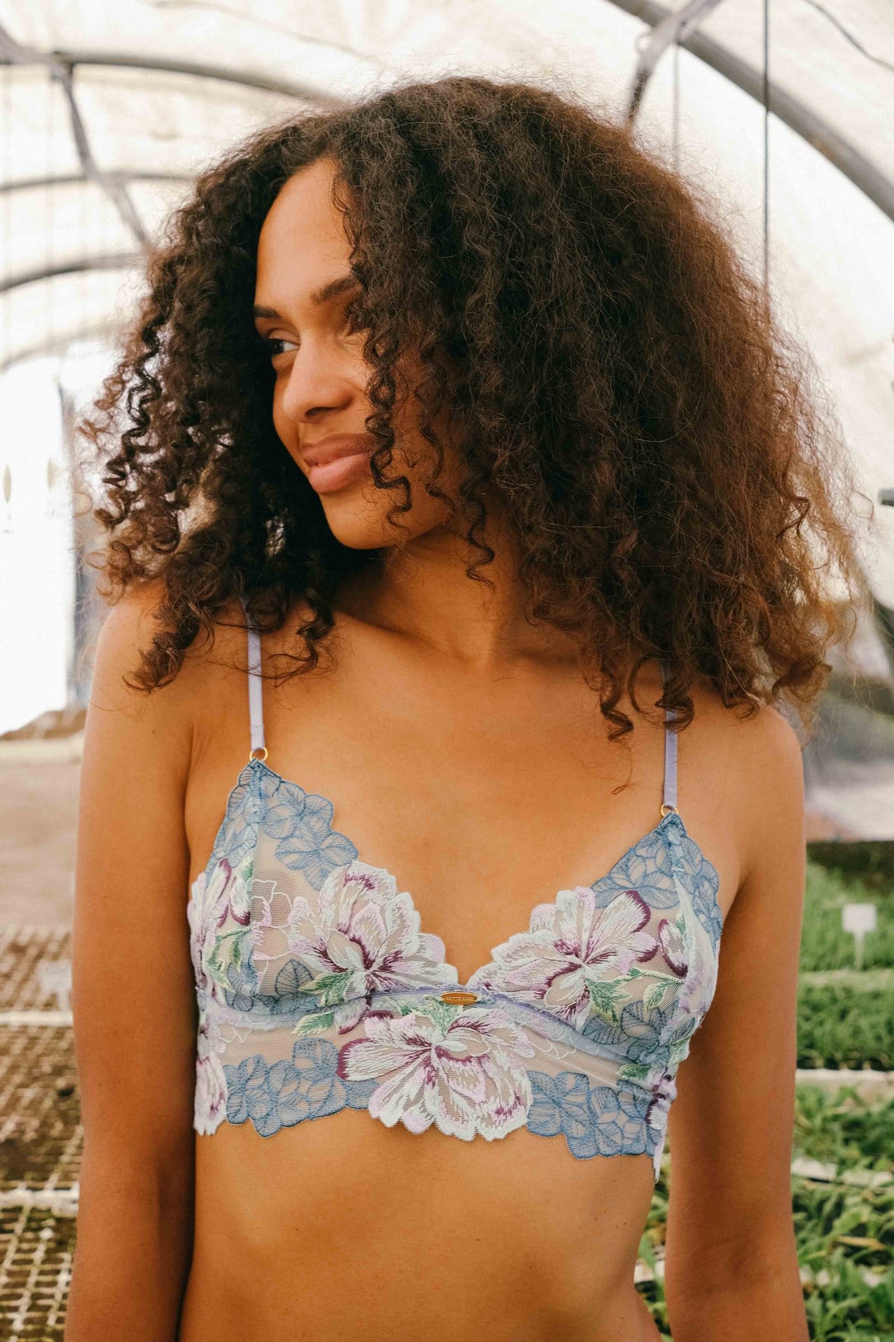 Remmi - Lace Longline Bralette