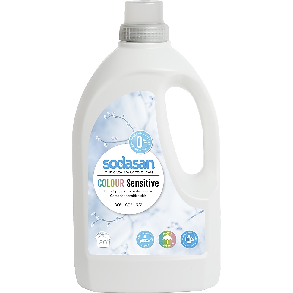 Sodasan Vloeibaar Wasmiddel Sensitive voor Gekleurde Was 1,5L