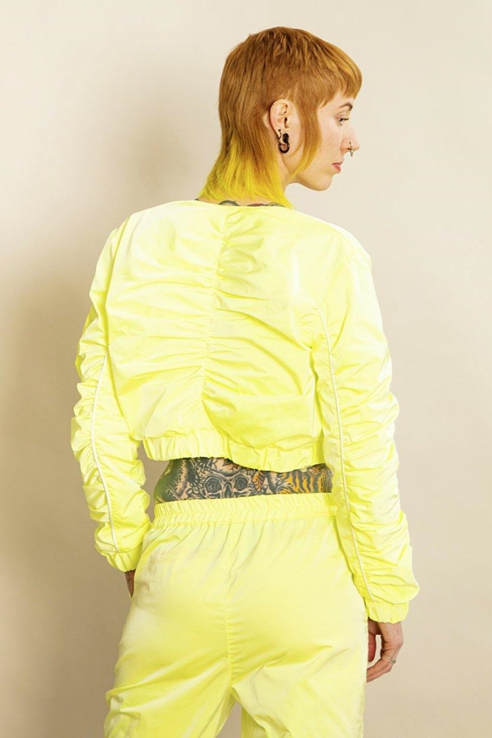 MAHLA  Jas Juicy Cropped Geel