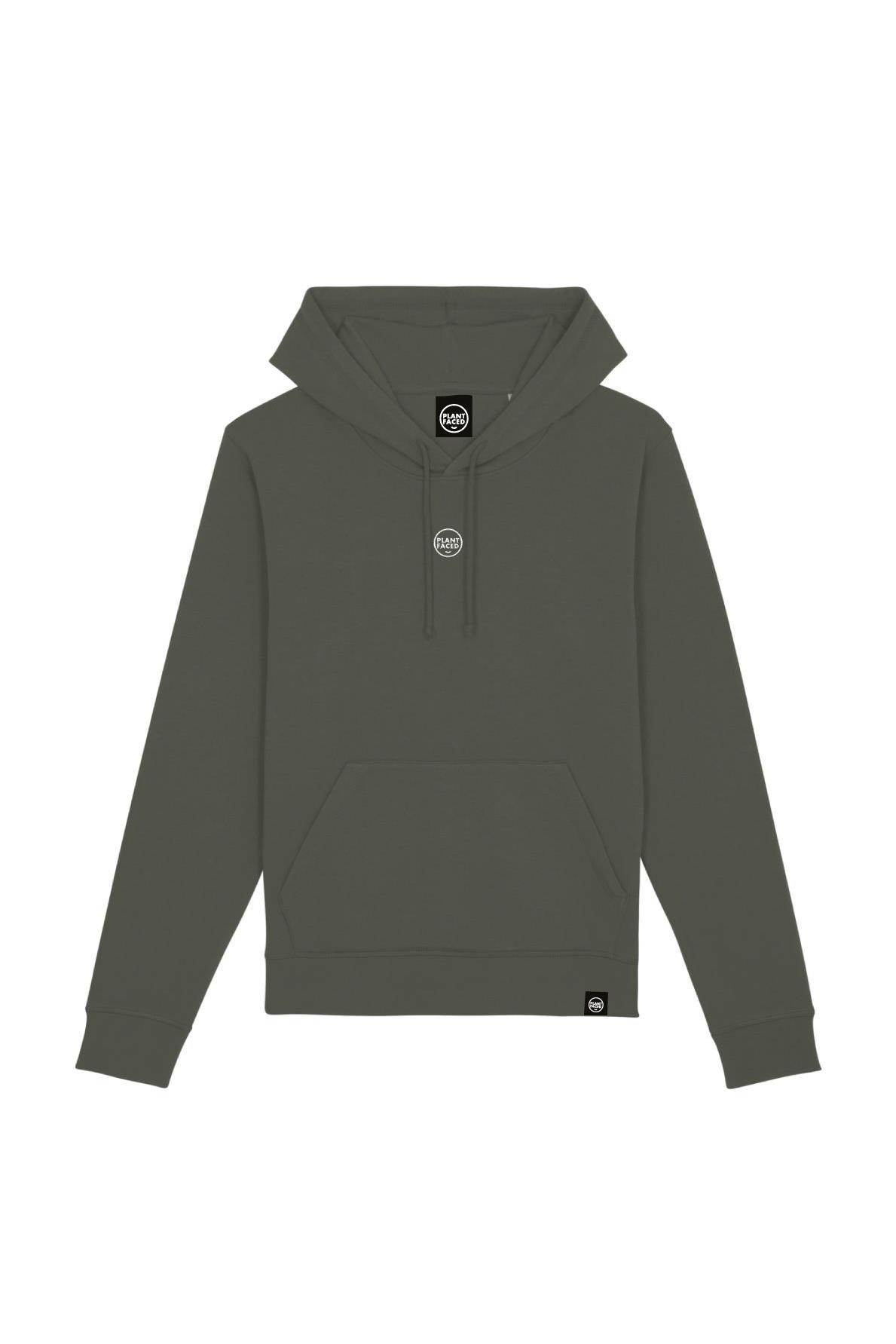 Plant Faced Clothing  The Classics Hoodie Olijf