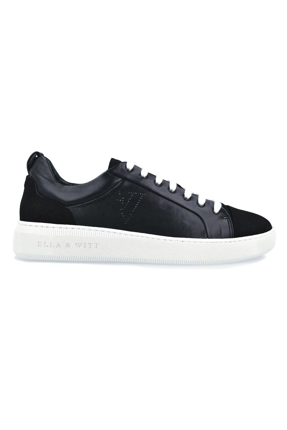 Ella & Witt mannen vegan Nikola Sneaker Zwart