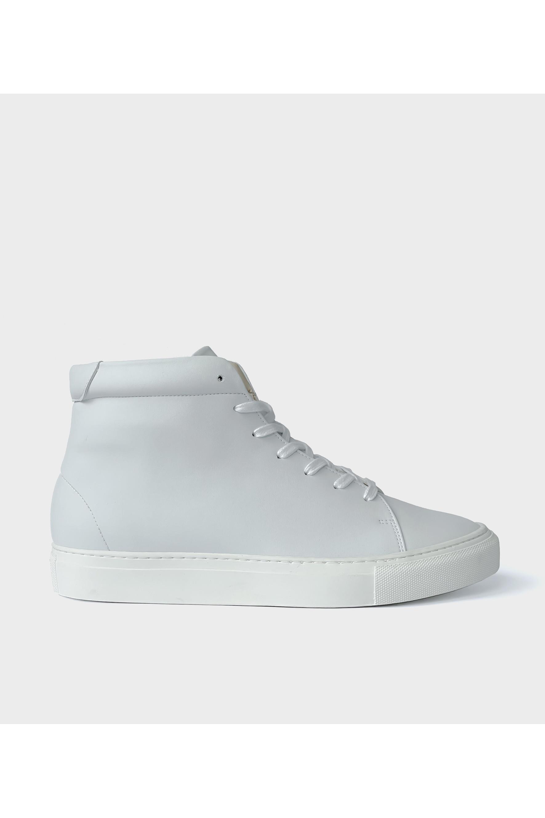 Sydney Brown mannen vegan Sneakers High Wit