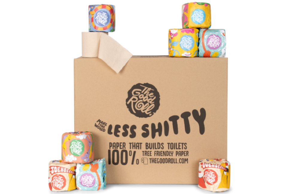 100% recycled 3-laags toiletpapier - 24 rollen - The Good Roll