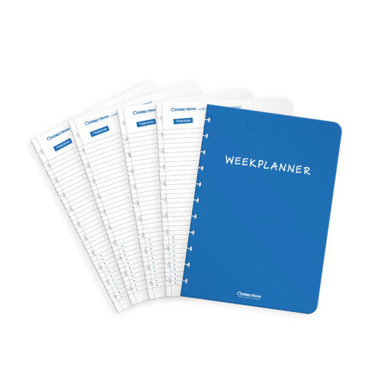 Correctbook A4 weekplanner, set 5 bladen