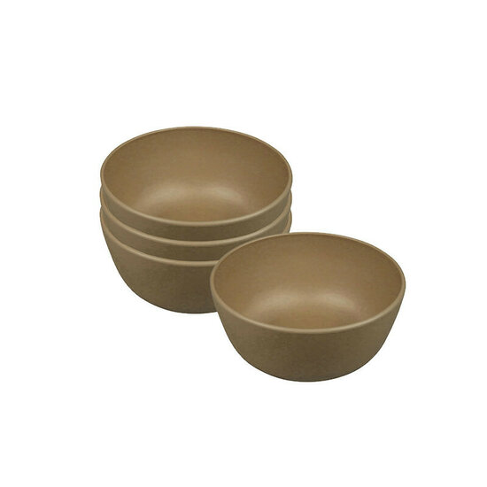 Zuperzozial C-PLA Boost Bowl 500ml Toffee Brown - Bio plastic kom in bruin