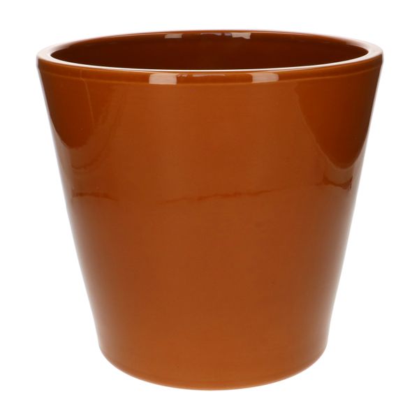 Bloempot, aardewerk, terracotta kleur, Ø25 cm
