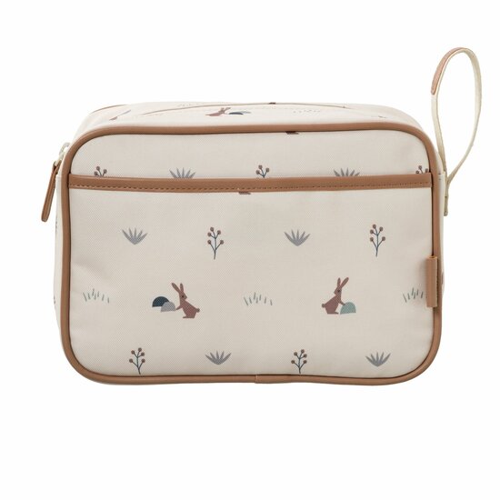 Fresk luxe toilettas van gerecycled plastic - Rabbit Sandshell
