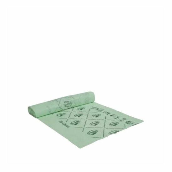 Bio Afvalzak Ecologisch, 10 liter rol 20 stuks