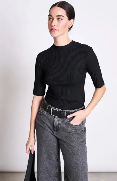 Nina shirt zwart