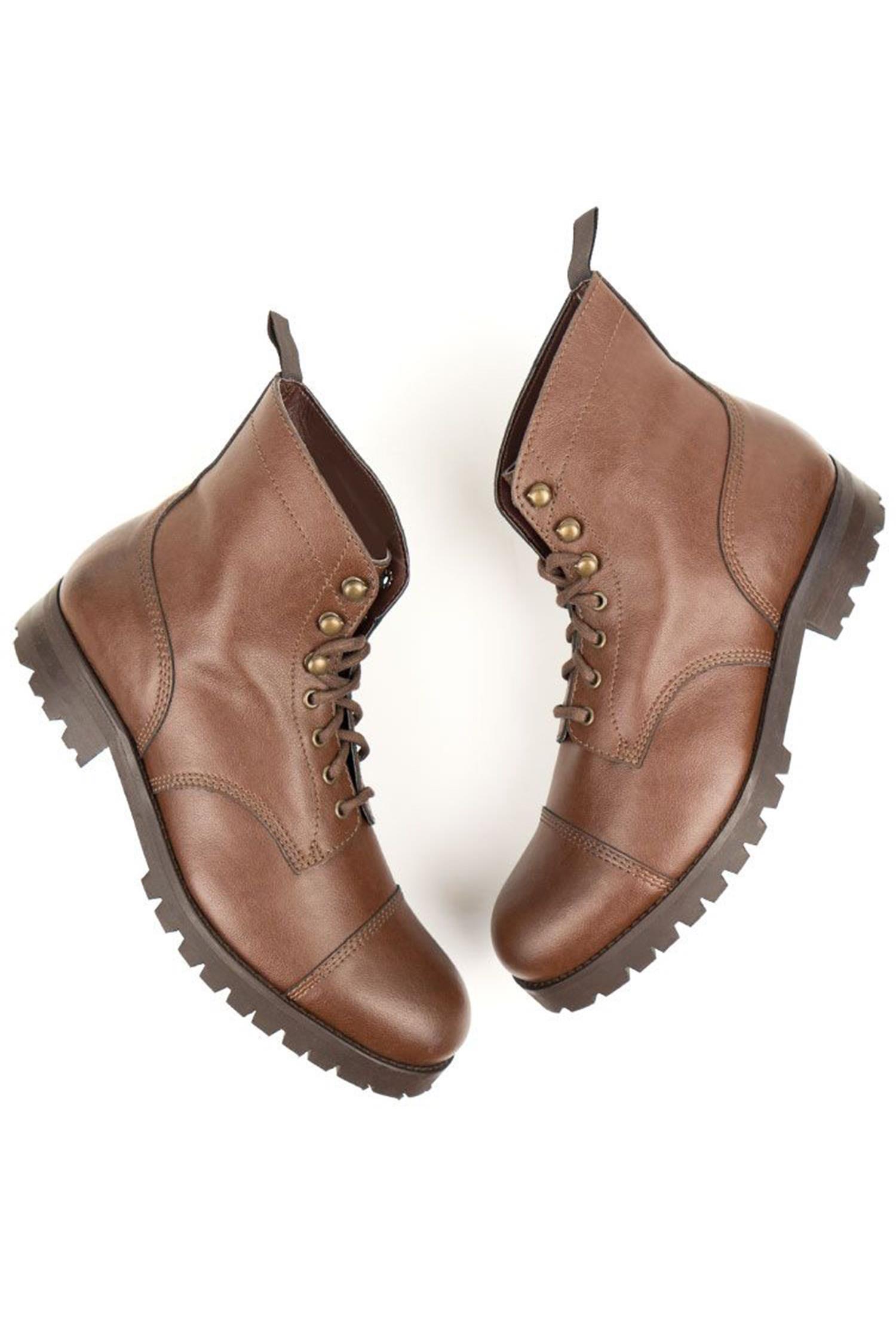 Will's Vegan Store mannen vegan Work Boots Bruin