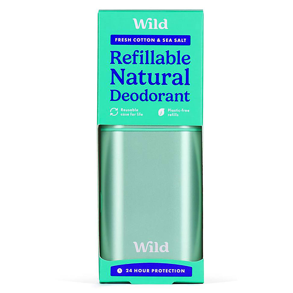 Wild Aqua Deodorant Starterspakket - Fresh Cotton & Sea Salt