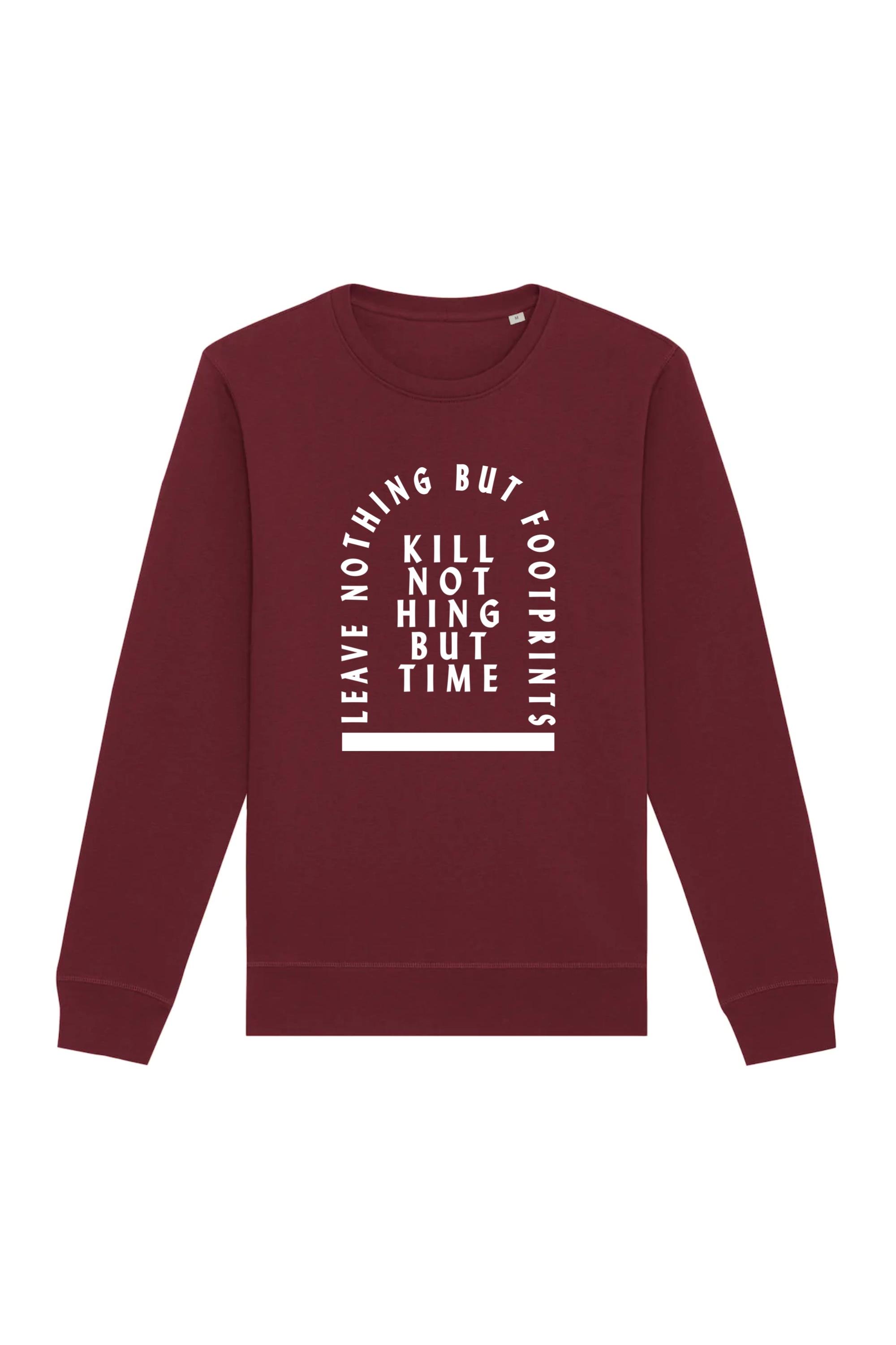 Oat Milk Club Vegan Sweatshirt Bordeaux