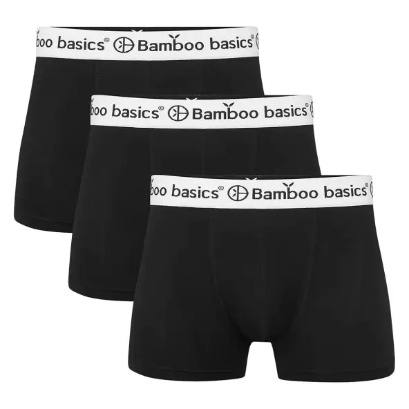 Trunk Boxershorts Liam (3-pack) - Zwart met Witte Band