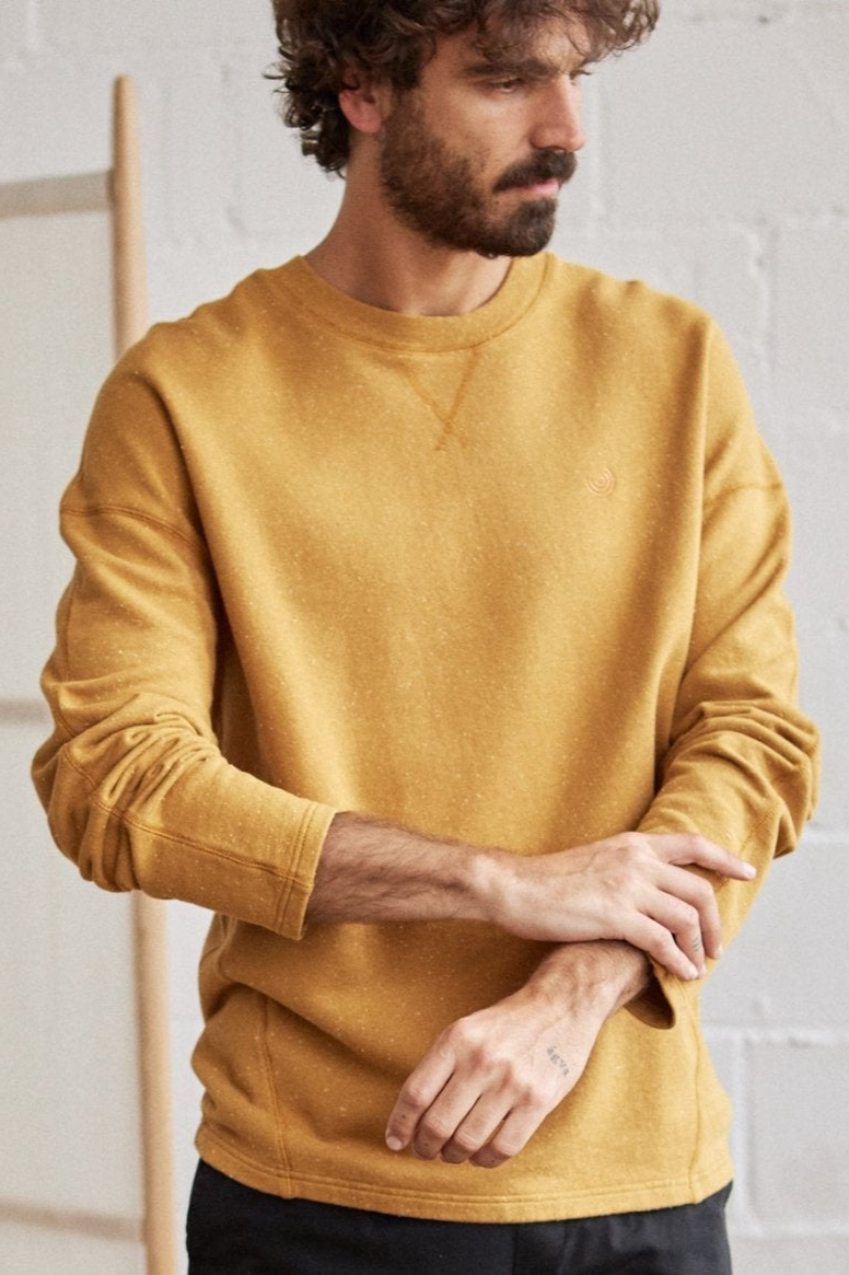 TWOTHIRDS mannen vegan Sweatshirt Ziegler Goudbruin