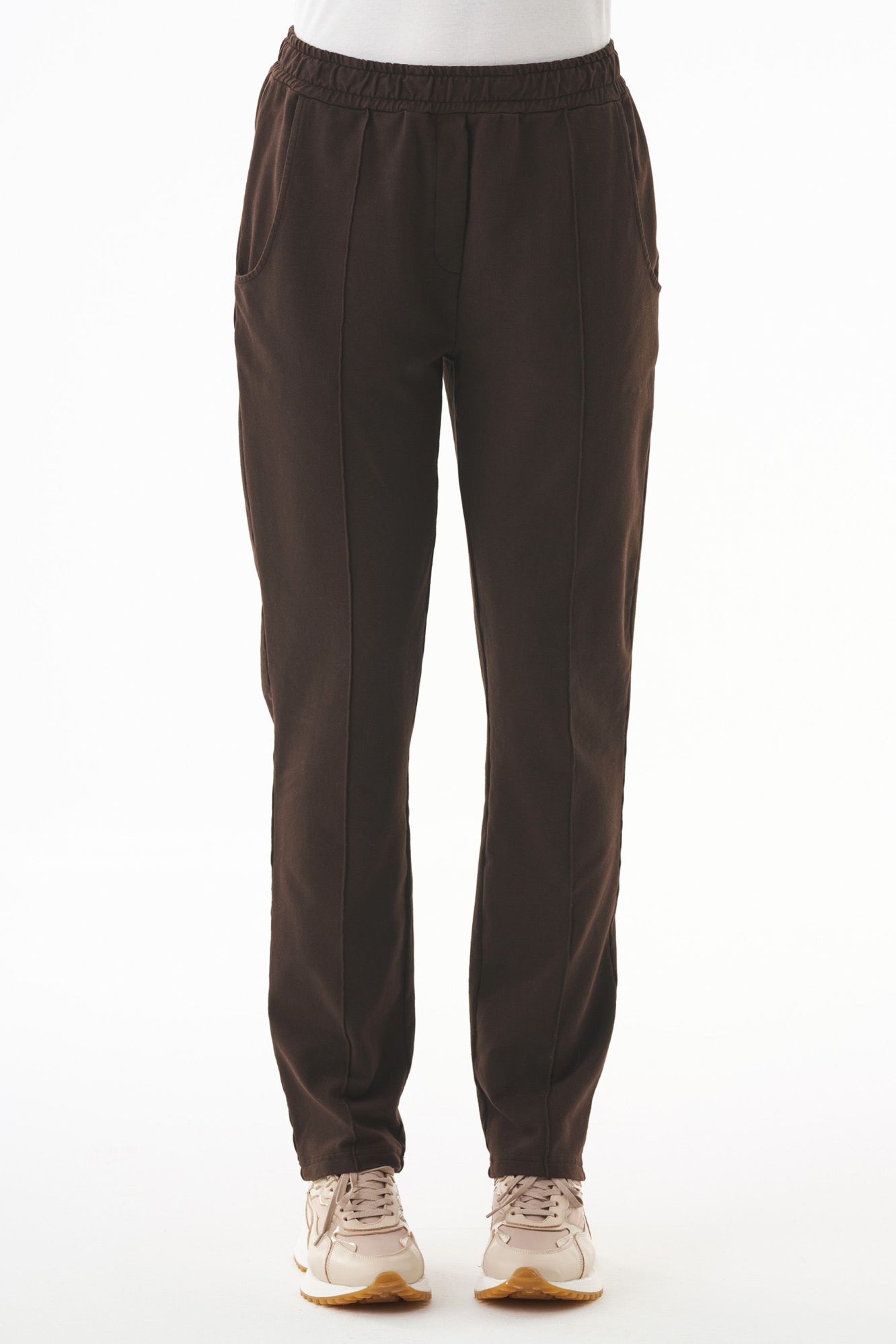 ORGANICATION  Joggingbroek Bio-Katoen Espresso