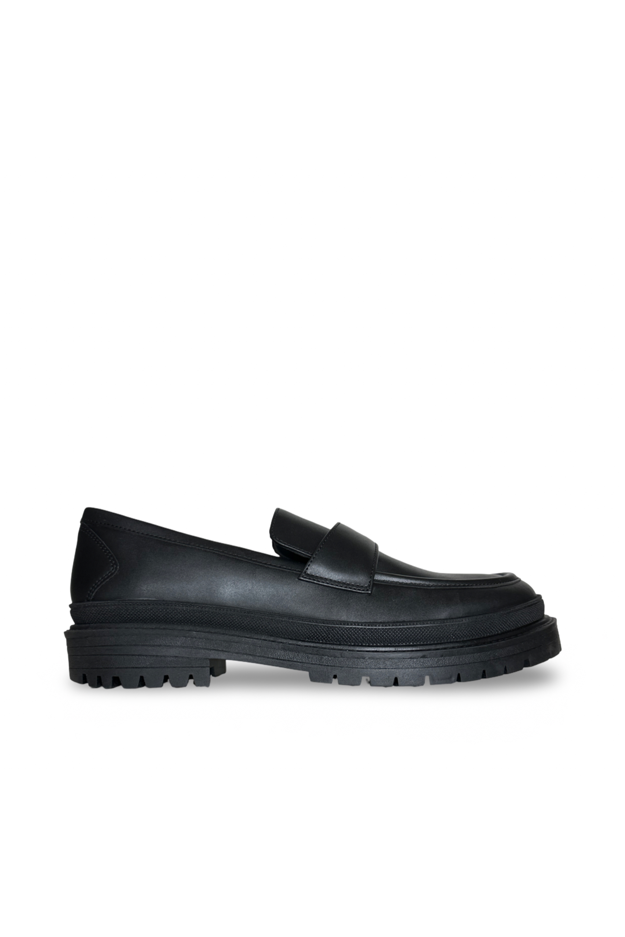 NAE mannen vegan Loafers Cesar Zwart