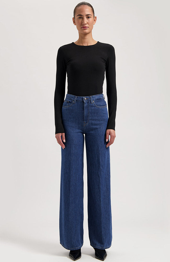 Sara High Loose jeans Stone Indigo