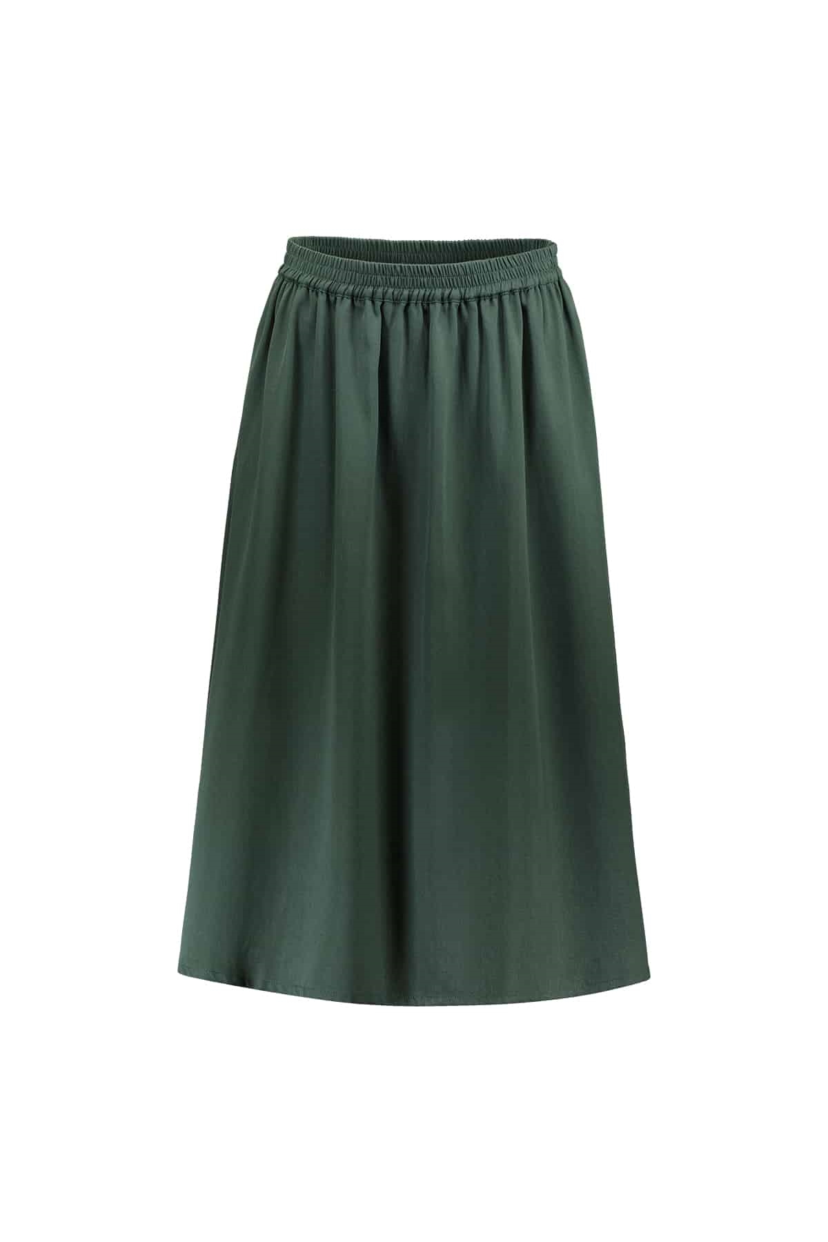 Anna Green Rok - Donkergroen