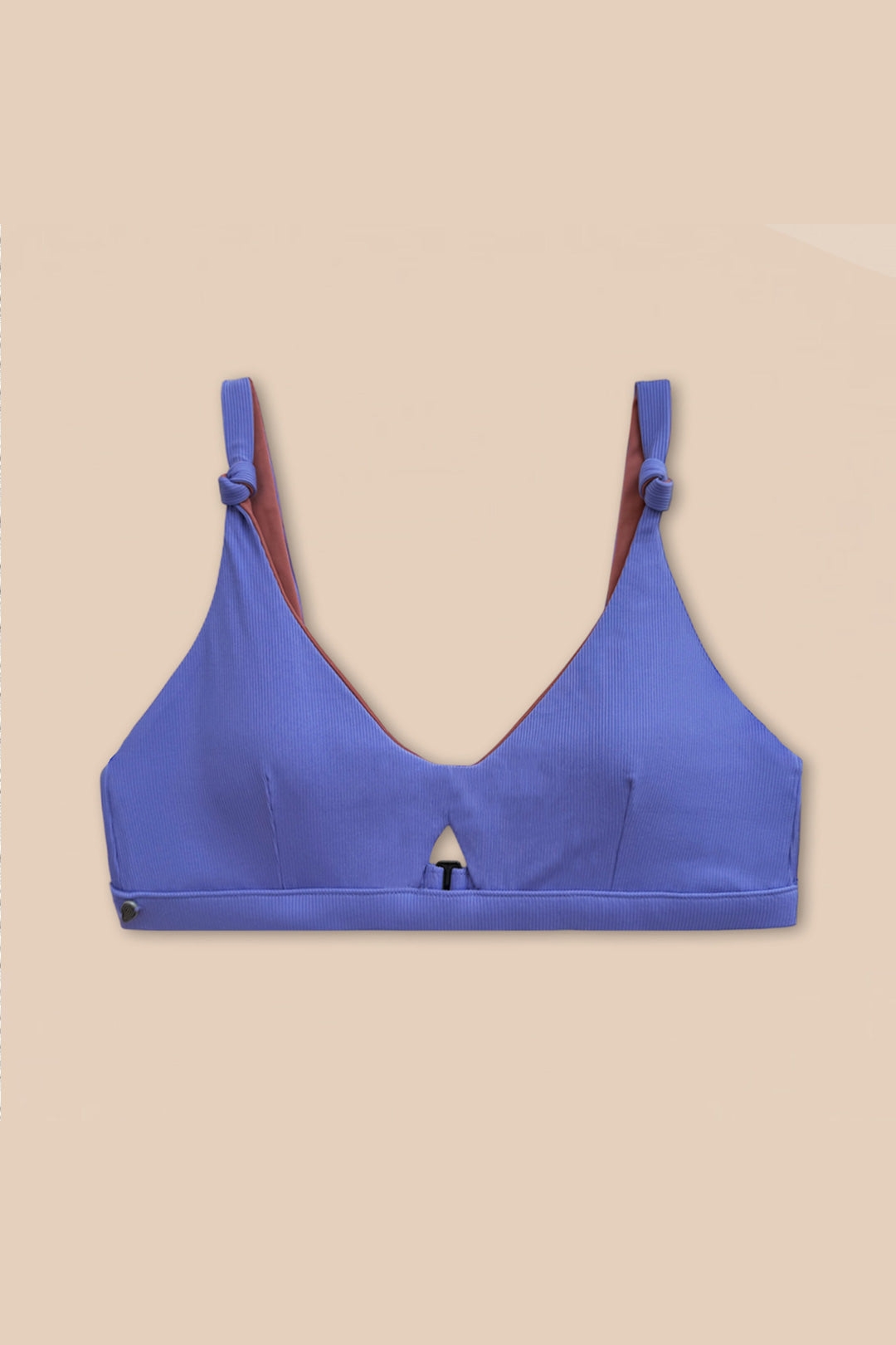 Woodlike  Bikinitop Roze Bruin/Koraalpaars