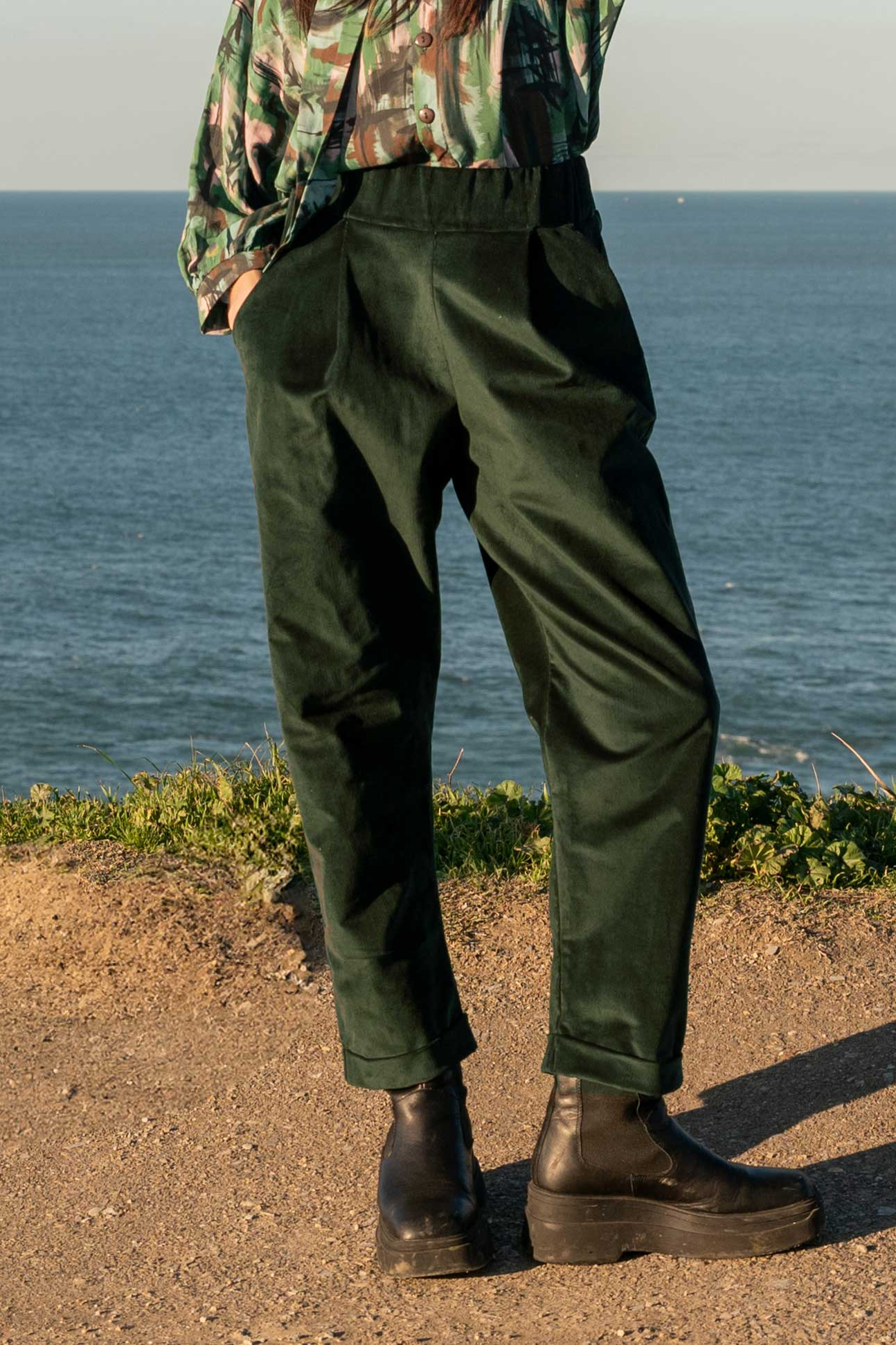 Widda Sepp Broek Donkergroen